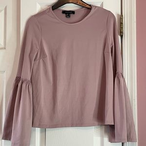 Long sleeve mauve blouse by ATMOSPHERE